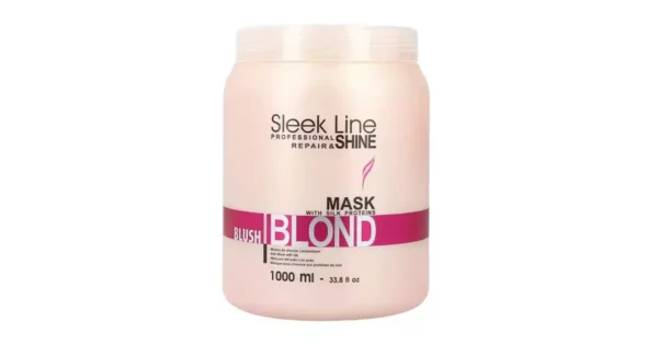 Stapiz Maska do włosów Sleek Line BLUSH BLOND 1000ml