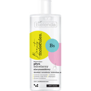 Bielenda Beauty Molecules.Balansujący Płyn micelarny niacynamidowy – do cery problematycznej  500ml