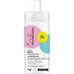 Bielenda Beauty Molecules.Łagodny Płyn micelarny synbiotyczny – do cery wrażliwej i odwodnionej  500ml