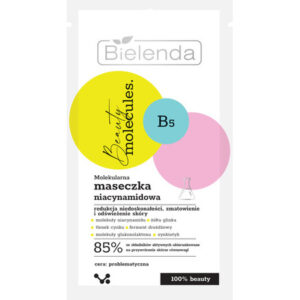 Bielenda Beauty Molecules.Molekularna Maseczka niacynamidowa – do cery problematycznej 8g