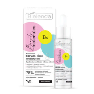 Bielenda Beauty Molecules.Molekularne Serum Shot synbiotyczne – do cery wrażliwej i odwodnionej 30ml
