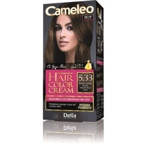 Delia Cosmetics Cameleo HCC Farba permanentna Omega+ nr 5.33 Intense Golden Brown  1op.