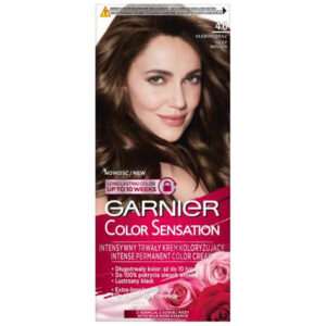 Garnier Color Sensation Krem koloryzujący 4.0 Deep Brown- Głęboki brąz