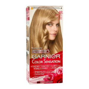 Garnier Color Sensation Krem koloryzujący 8.0 Light Blond- Świetlisty jasny blond