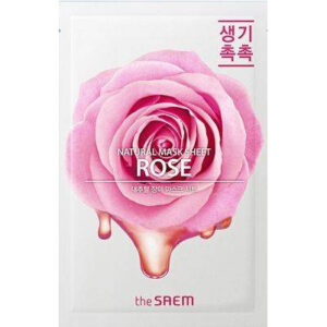 The SAEM Natural Mask Sheet Maska na tkaninie – Rose 21ml