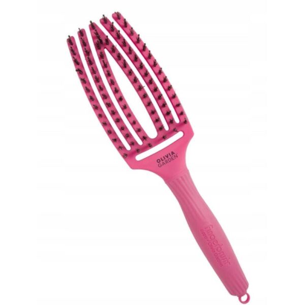 Olivia Garden Fingerbrush Combo Hot Pink Szczotka Do Rozczesywania