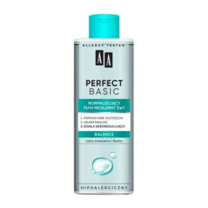 AA Perfect Basic Normalizujący Płyn micelarny 3w1 Balance – cera mieszana i tłusta 200ml