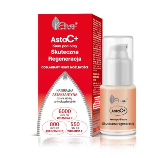 AVA Asta C+ Skuteczna Regeneracja Krem pod Oczy 15ml