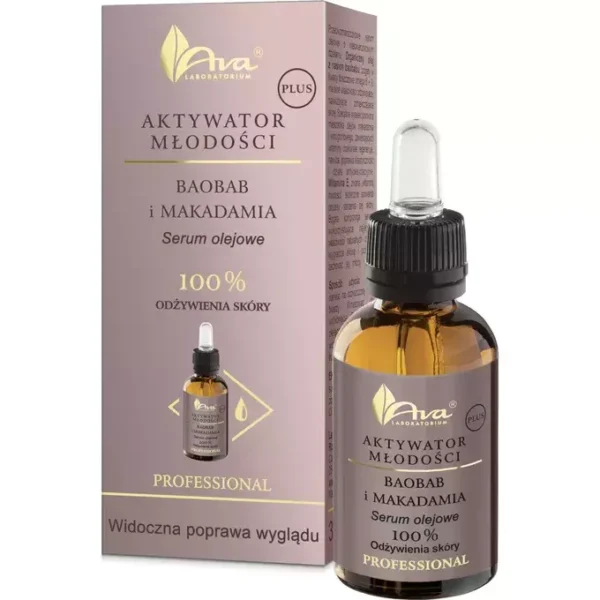 Ava Aktywator Młodości Plus Baobab Makadamia 30ml