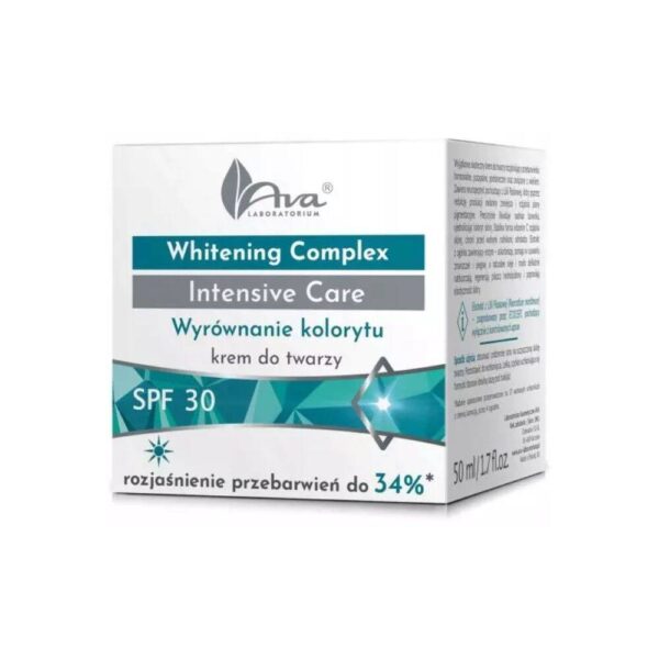 Ava Whitening Complex Krem na dzień SPF 30 wyrównanie kolorytu 50 ml