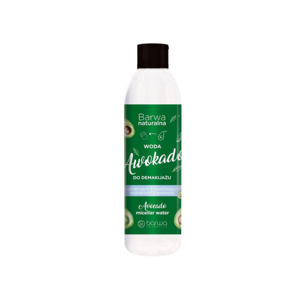 BARWA Naturalna Awokado Woda regenerująca do demakijażu – każdy rodzaj cery 300ml