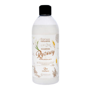 BARWA Naturalna Szampon do włosów Ryżowy odmładzający – włosy przesuszone i osłabione 500ml