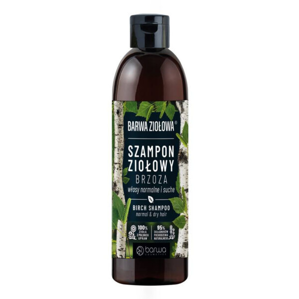 BARWA Ziołowa Szampon do włosów Brzozowy – włosy normalne i suche  250ml