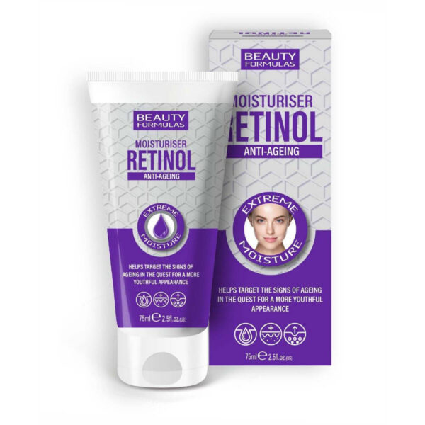BEAUTY FORMULAS Retinol Anti-ageing Krem nawilżający z retinolem 75 ml