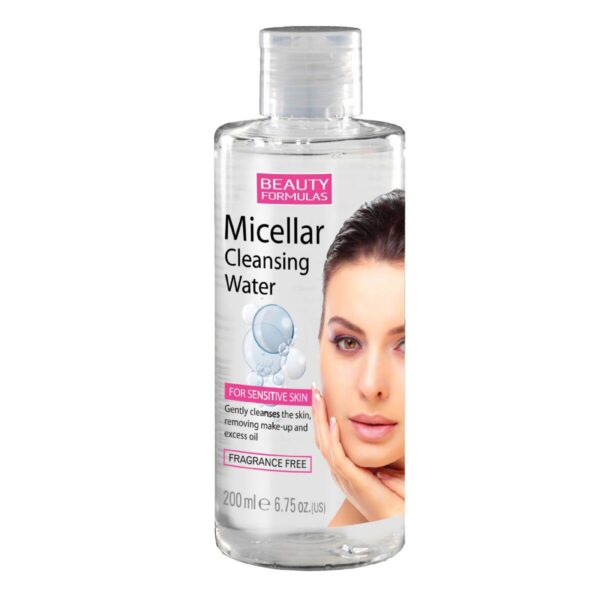 BEAUTY FORMULAS Woda micelarna do demakijażu twarzy 200 ml