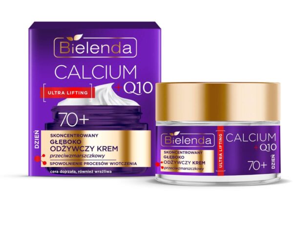 BIELENDA CALCIUM+Q10 Krem głęboko odżywczy 70+ 50ml