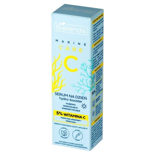 BIELENDA Marine Care C Serum hydro-booster na dzień głęboko nawilżająco energetyzujące - 5% Witamina C 30 ml