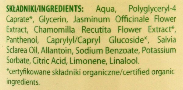 BIOnly Organic Płyn micelarny z olejkiem eterycznym z Szałwii Muszkatołowej 3w1  500ml - obrazek 2