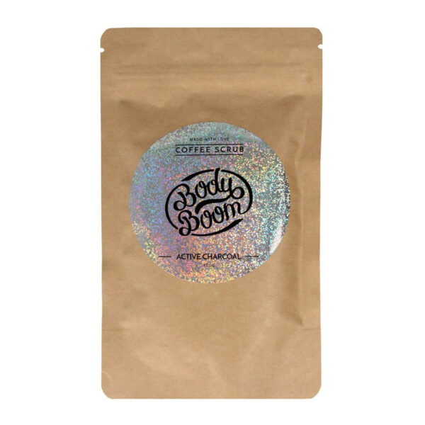 BODY BOOM Peeling kawowy do ciała 100g Aktywny węgiel