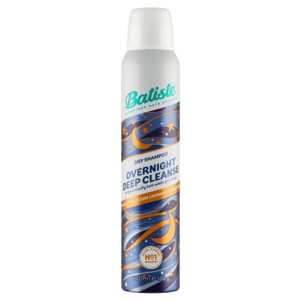 Batiste Suchy Szampon do włosów Overnight Deep Cleanse - włosy przetłuszczające się 200ml - obrazek 2