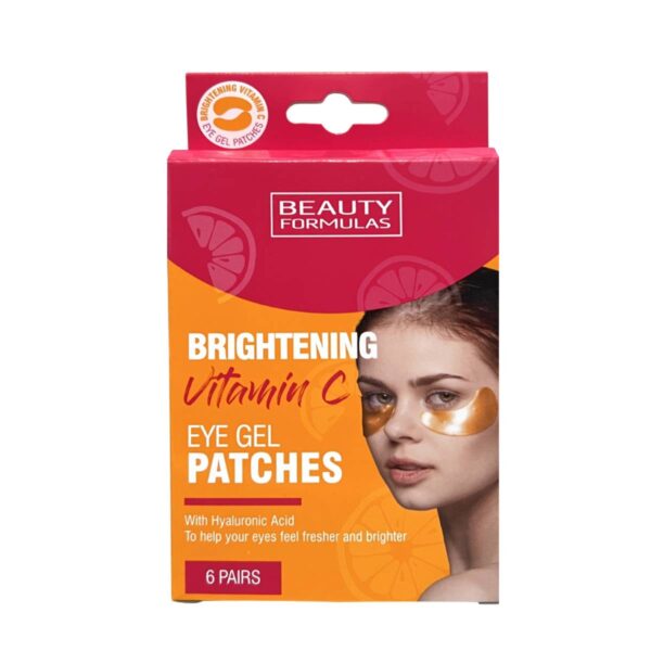 Beauty Formulas Brightening Vitamin C Żelowe Płatki pod oczy-6par