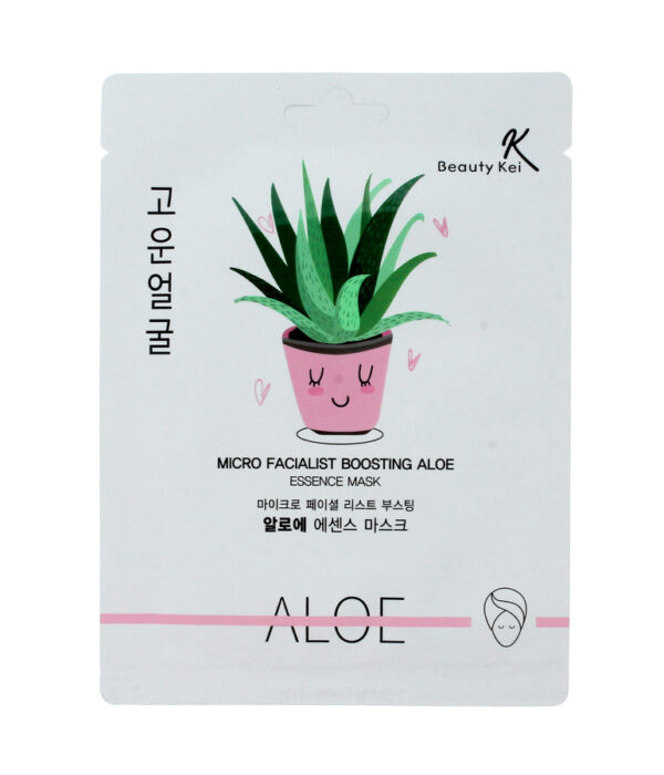 Beauty Kei Maseczka na płacie kojąco-nawilżająca Aloe - obrazek 2