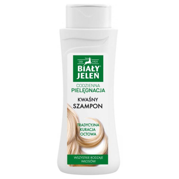 Biały Jeleń Codzienna Pielęgnacja Szampon do włosów kwaśny – każdy rodzaj włosów  300ml