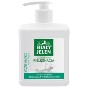 Biały Jeleń Mydło hipoalergiczne w płynie Kozie mleko 500ml