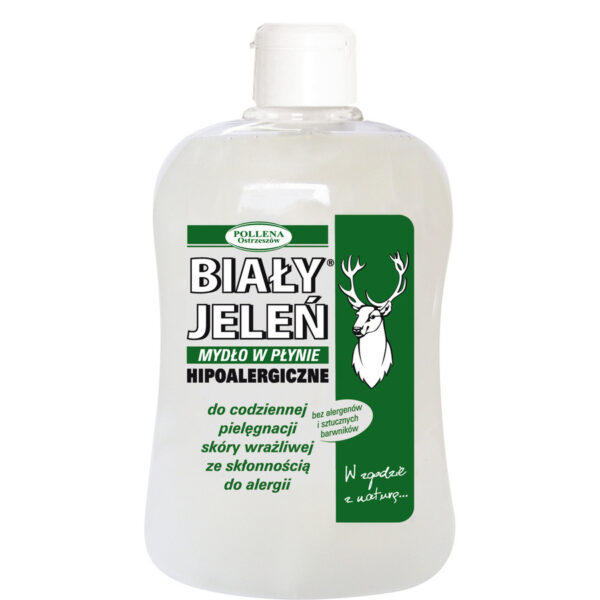 Biały Jeleń Mydło hipoalergiczne w płynie zapas 500ml