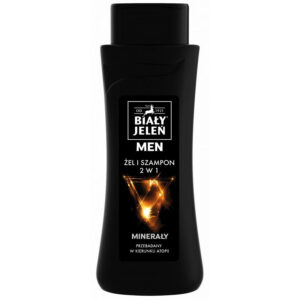 Biały Jeleń Szampon Żel hipoalergiczny 2w1 Men 300ml