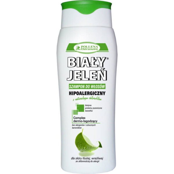 Biały Jeleń Szampon hipoalergiczny z chlorofilem 300ml