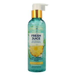 Bielenda Fresh Juice Żel micelarny rozświetlający z wodą cytrusową Ananas 190g