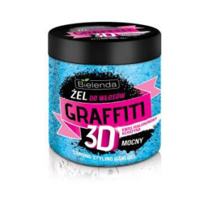Bielenda Graffiti 3D Żel do układania włosów mocny z odżywką 250ml