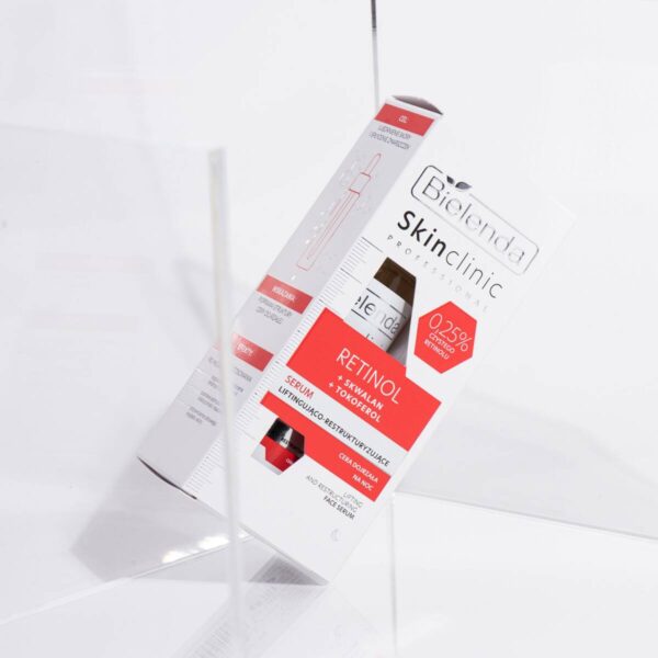 Bielenda Skin Clinic Professional Retinol Serum liftingująco-restrukturyzujące na noc 30ml - obrazek 2