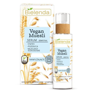 Bielenda Vegan Muesli Serum nawilżające na dzień i noc – cera sucha,odwodniona,wrażliwa 30ml