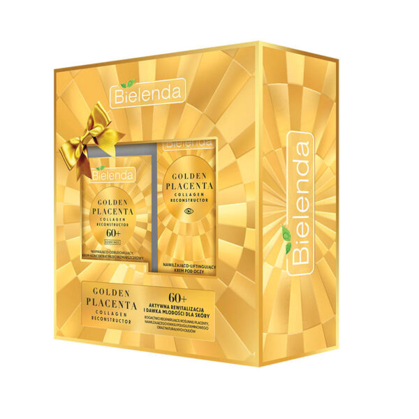 Bielenda Zestaw prezentowy Golden Placenta (Krem na dzień i noc 50ml+Krem pod oczy 15ml)