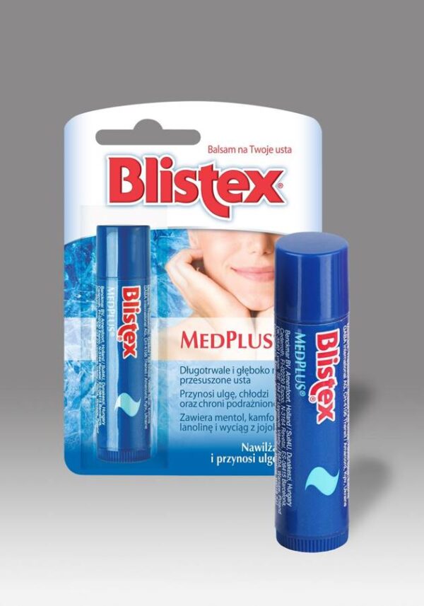 Blistex Balsam do ust MEDPLUS zapobiegający wysychaniu 4.25 g - obrazek 2