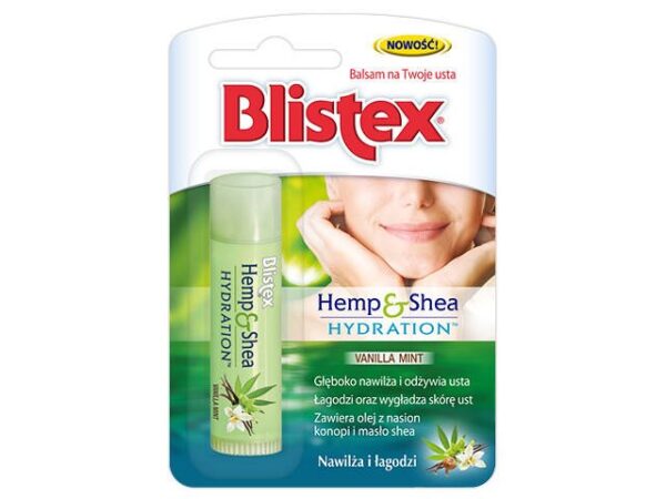 Blistex Lip Infusions Balsam do ust nawilżająco łagodzący Hemp & Shea Hydration