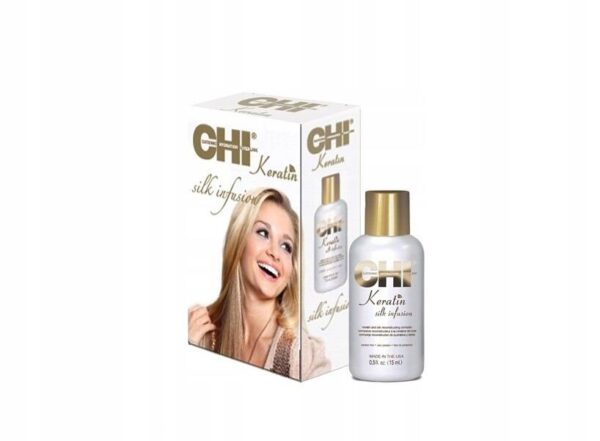 CHI Keratin silk infusion Olejek z keratyną i jedwabiem 59ml