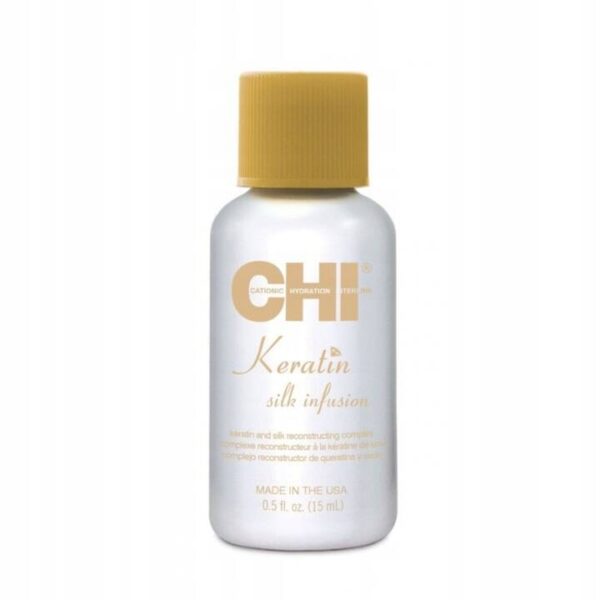 CHI Keratin silk infusion Olejek z keratyną i jedwabiem 59ml - obrazek 2