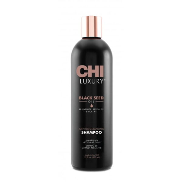 CHI Luxury Black Seed Oil Delikatny Szampon Oczyszczający 355ml