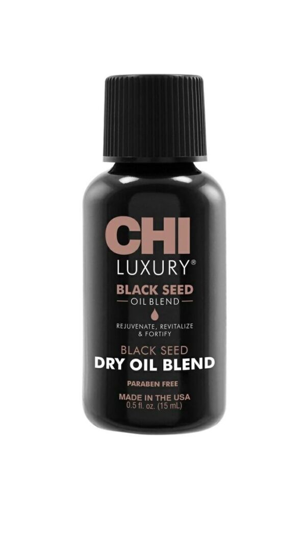 CHI Luxury Black Seed Oil Suchy Olejek Z Czarnuszki 15ml - obrazek 2