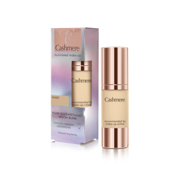 Cashmere Fluid rozświetlający Moon Blink – Nude  30ml