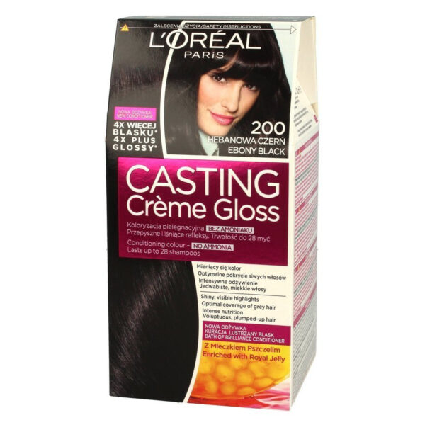 Casting Creme Gloss Krem koloryzujący nr 200 Hebanowa Czerń