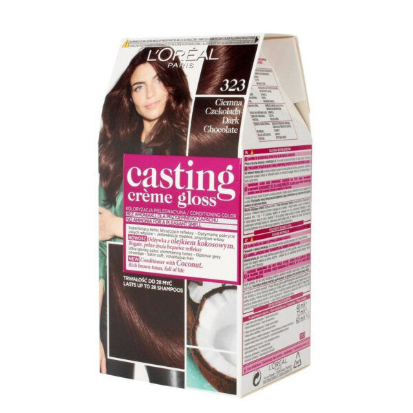 Casting Creme Gloss Krem koloryzujący nr 323 Ciemna Czekolada