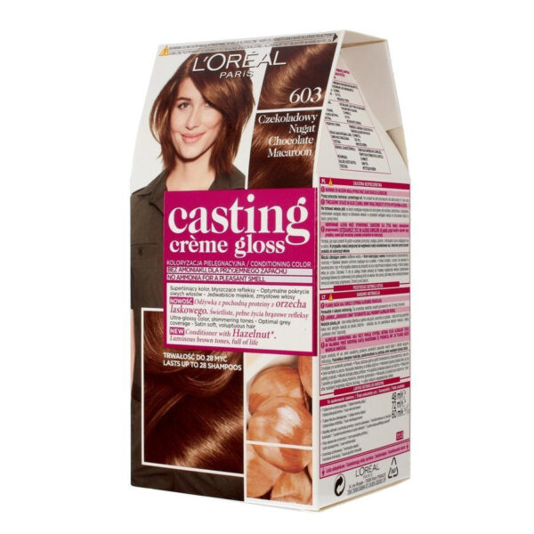 Casting Creme Gloss Krem koloryzujący nr 603 Czekoladowy Nugat