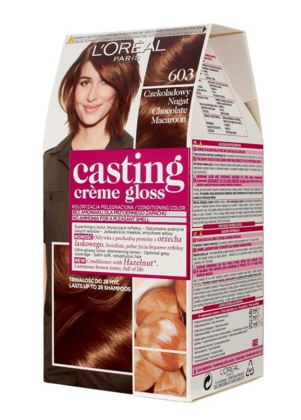 Casting Creme Gloss Krem koloryzujący nr 603 Czekoladowy Nugat