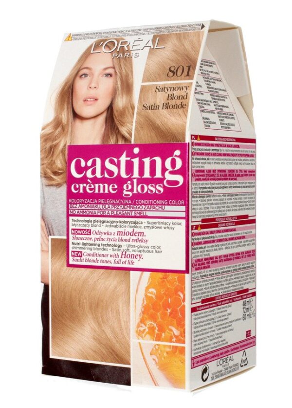 Casting Creme Gloss Krem koloryzujący nr 801 Satynowy Blond