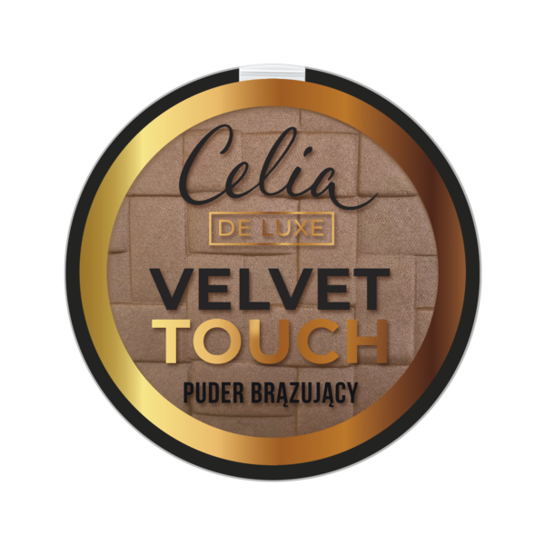 Celia De Luxe Puder w kamieniu brązujący nr 105  9g