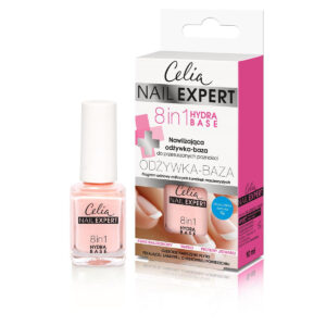 Celia Nail Expert Nawilżająca odżywka-baza do paznokci 8w1  10ml